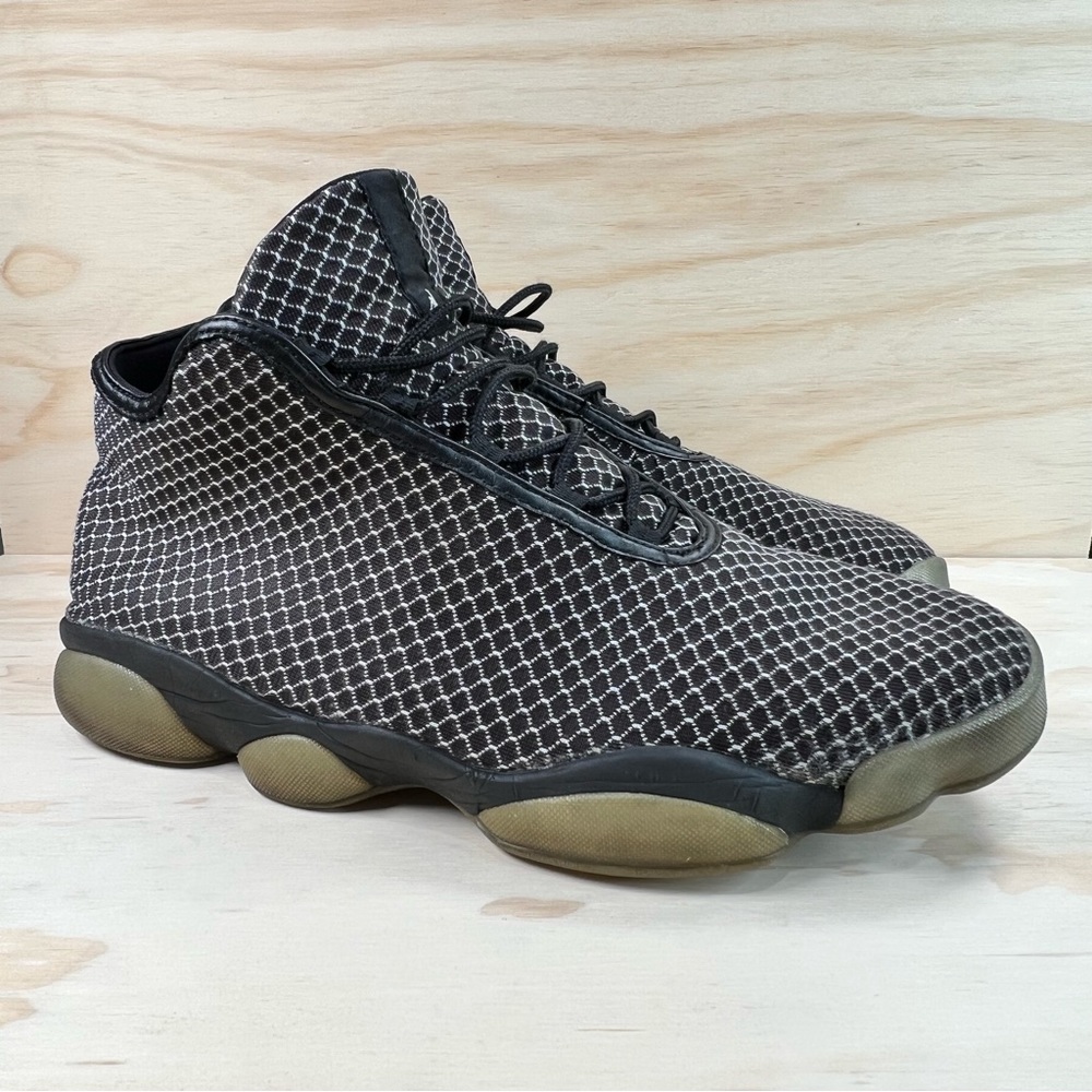 Jordan Horizon Black White Basketball Shoes High Top Gym Sneakers